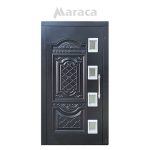 درب لولایی آسانسور طرح ایساتیس